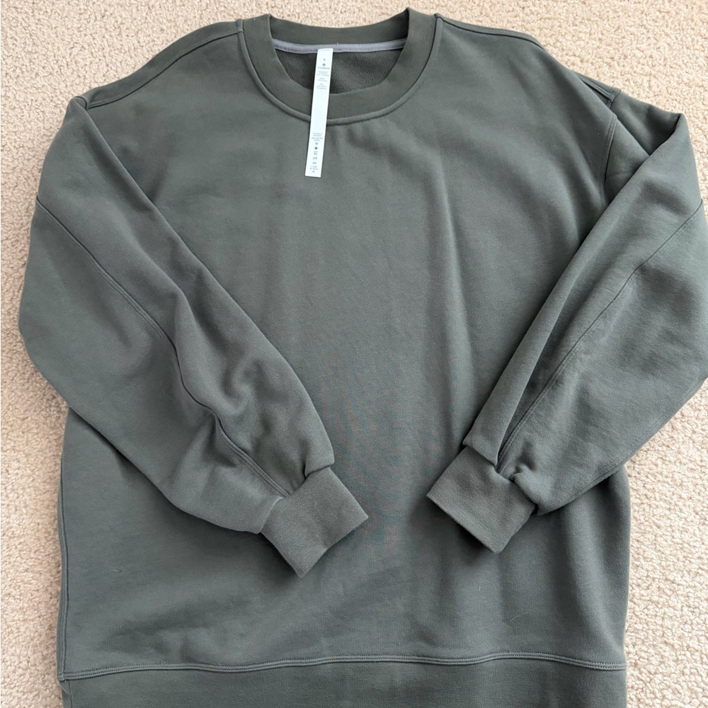 Lululemon Women’s Classic Crewneck Sweater - Dark Green